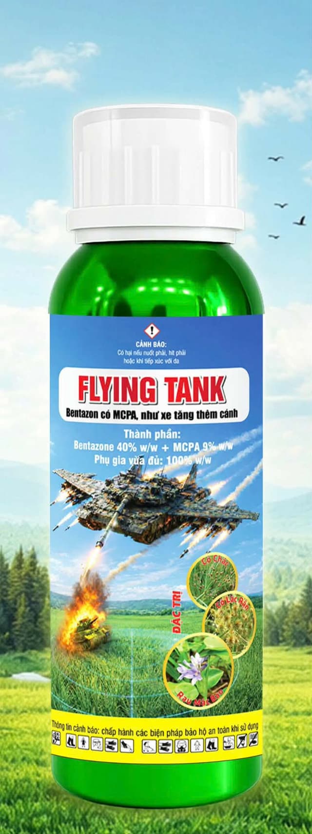 Vì Sao Vụ Lúa Hè Thu, Nông Dân Hay Lo Cỏ Sót Và Giải Pháp Bentazone 40% + MCPA 9% 